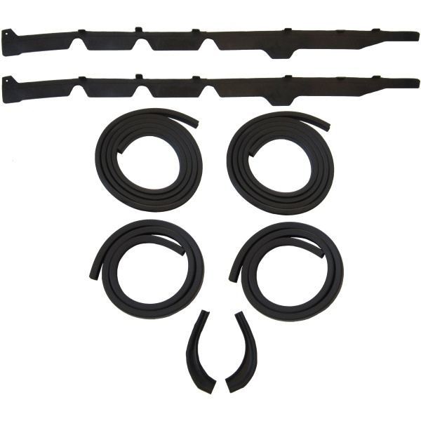 Pair LH RH Door Weatherstrip Seal Rubber For Toyota LN85 Mighty-X 1988-1995