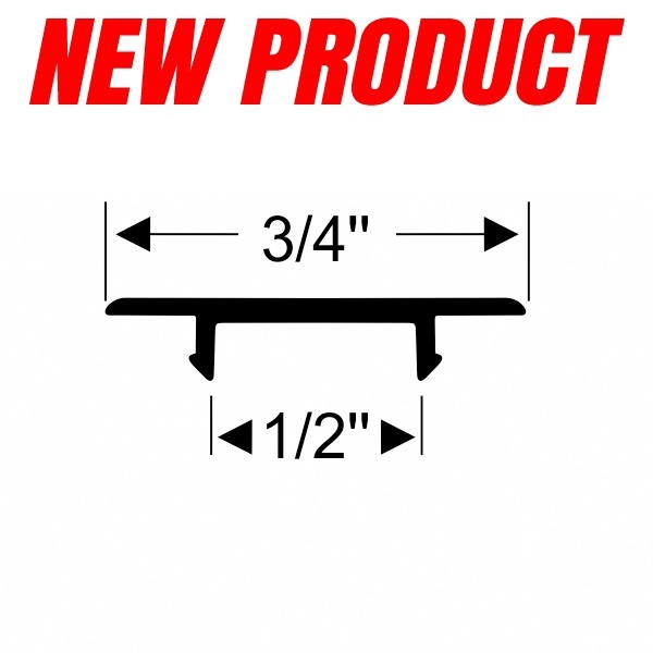 3/4” Roof Rack Slot Cover – Small